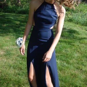 FORMAL DRESS! Navy formal/prom dress
